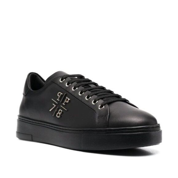 PHILIPP PLEIN Men's PP1978 Lo-Top Sneakers BLACK - EU43